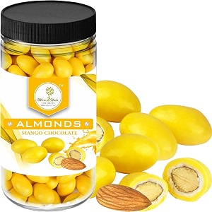 more 2 nuts chocolate coated mango chocolate covered nuts 250 gm jar packing mango