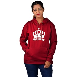 More More HOODMASTER Womens Fleece Hoodie