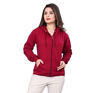 More More HOODMASTER Womens Fleece Hoodie