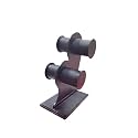 Morel Jewel Black 2 Roll Bangle Plastic Jewelry Stand - Imitation Jewellery Display for Showroom and Bangle Holder
