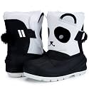 MORENDL Kids Snow Boots Waterproof Toddler Winter Girl Boy Insulated Fleece