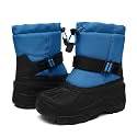 MORENDL Kids Snow Boots Waterproof Toddler Winter Girl Boy Insulated Fleece