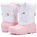 MORENDL Kids Snow Boots Waterproof Toddler Winter Girl Boy Insulated Fleece
