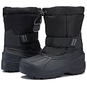 MORENDL Kids Snow Boots Waterproof Toddler Winter Girl Boy Insulated Fleece