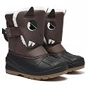 MORENDL Kids Snow Boots Waterproof Toddler Winter Girl Boy Insulated Fleece