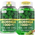 Moringa Gummies 1000mg, Sugar-Free Superfood Gummies for Women & Men, 60Cts