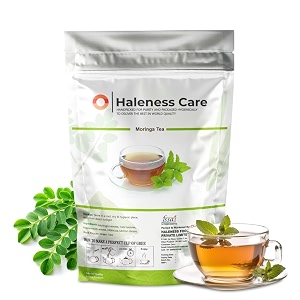 haleness care moringa herbal tea  100 natural ayurvedic detox amp immunity booster  rich in antioxidants supports digestion amp energy  pack of 1 60g 60 cups