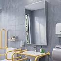 MorningRo 1 Pcs Fixed Tilt Mirror 18" Width x 36" Height