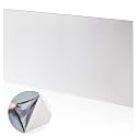 MorningRo 430 Stainless Steel Sheet Metal 24 x12 Inches 24ga Metal Plates Panel #4 Brushed Finish Magnetic Mount Board Wall Food Truck Restaurant Crafting Kitchen Floor Trailer Garage Gym (1 Pack)