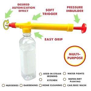 morningvale indooroutdoor plant gardening cold drinkjuice bottle attachable spray hand powered