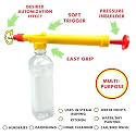 Morningvale Indoor/Outdoor Plant Gardening Cold Drink/Juice Bottle Attachable Spray, Hand Powered
