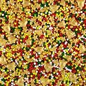 Morofme 3.5 oz Christmas Sprinkles Christmas Bells Sprinkle Edible Holiday Sprinkle Cake Topper Christma Candy Sprinkles Mini White Red Green Pearl Mix Golden Star for Dessert Cookie Cup Edge Decor
