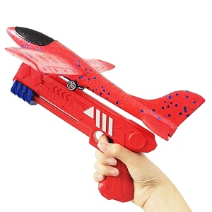 morovik children foam plane airplane with launcher gun aeroplane gliders flying aircraft plane multi