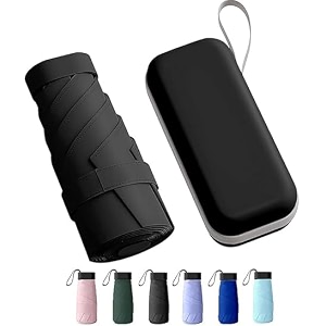 morovik portable auto travel umbrella uv big size umbrella for sun protection rain windproof strong large 3 fold for men women kids boys girls perfect small amp stylish windproof amp compact black square