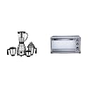 Morphy Richards Icon Superb 750 Watts Mixer Grinder with 4 Jars (Silver/Black) &amp; Morphy Richards 60 RCSS 60-Litre Oven Toaster Grill (Black/Silver)