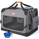 Morpilot 32-inch Portable Collapsible Dog Crate for Dogs up to 70lbs
