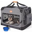 Morpilot 24-inch Portable Collapsible Dog Crate for Small Dogs up to 27lbs