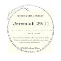 Bible Verse Morse Code Bracelet: S925 Sterling Sliver Scripture Bracelets