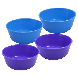 sigma 300 microwave safe multipurpose bowls set of 4 violet color