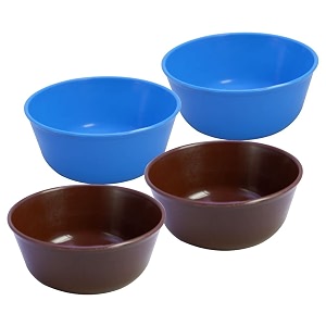 sigma 300 microwave safe multipurpose bowls set of 4 violet color