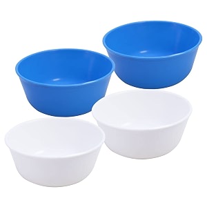 sigma 300 microwave safe multipurpose bowls set of 4 violet color