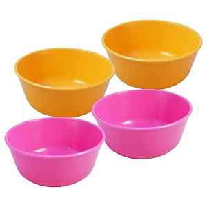sigma 300 microwave safe multipurpose bowls set of 4 violet color