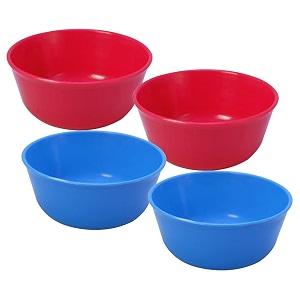 sigma 300 microwave safe multipurpose bowls set of 4 violet color