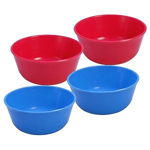 sigma 300 microwave safe multipurpose bowls set of 4 violet color