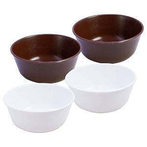 sigma 300 microwave safe multipurpose bowls set of 4 violet color