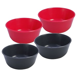 sigma 300 microwave safe multipurpose bowls set of 4 violet color