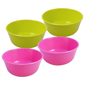 sigma 300 microwave safe multipurpose bowls set of 4 violet color