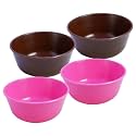 Sigma 300 Microwave Safe Multipurpose Bowls, Set of 4, Violet Color