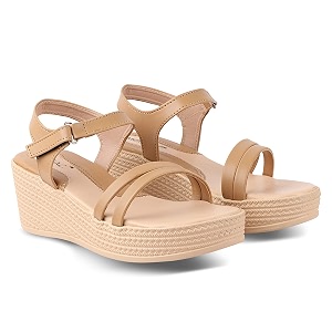MOSAC Stylish Fashionable Casual Wedges Heel Sandal