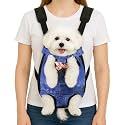 Mosago Dog Backpack Carrier, Front Chest Carrier for Small Dogs, Blue, S