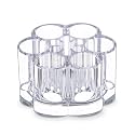 MOSIKER Acrylic Flower Lipstick Holder Lip Liner Organizer with 12 Slots