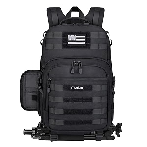 mosiso camera backpack dslrslrmirrorless tactical camera bag case