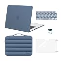 MOSISO Compatible with MacBook Air 15 inch Case M5 2026 M4 M3 M2 2025-2023