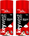 MOSKLIN KEYWEST SHAVING FOAM REGULAR FOR INSTANT CLEANSING ALL HAIR PACK OF 400g x 2 (800 g)