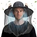 Mosquito Hat with Net 2 Solar Fan