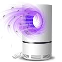 Mosquito Killer Lamp International Eco Friendly Bug Zapper Electric Mosquito Lamp Dual Mosquito Zapper Lamp Indoor Insect Trap Portable Killer Catcher Trap Machine (White)