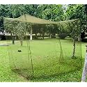 Mosquito Net- Military Green Portable Tactical Mosquito Netting for Camping – Completely Covers a Sleeping Bag, Bed or Cot