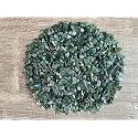 Moss Agate Chips – Natural Mini Moss Agate Stones, Crushed Undrilled Moss Agate, Semi-Tumbled Genuine Moss Agate (1/8 lb)