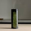 Moss Air – Living Moss Terrarium Humidifier | Soothing Mist Fountain & Ambient Light | Zen Desk Decor, Aesthetic Room Decor | Portable & Whisper-Quiet