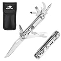 Mossy Oak 12-in-1 Multitool Pocket Knife with Pouch & Clip