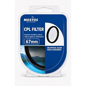 MOSTOS - 67mm CPL Filter for Sony