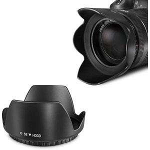 mostos  brings superior  52mm camera lens hood  52mm tulip flower lens hood for nikon d3300 d3200 d3100 d5500 d5300 d5200 d5100 dslr cameras with af-s 800mm f56e fl ed vr