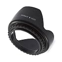 MOSTOS® - 77mm Hood for Canon EOS 6D Mark II 5D Mark IV with EF 24-105mm or 24-70mm f4L Kit Lens for Nikon D750 D780 with AF-S 24-120mm f4G Kit Lens (Make Sure Ø77 Mark is Written On Your Lens)