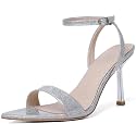 Mostrin Heels for Women Strappy Pointed Open
