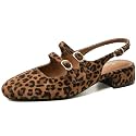Mostrin Mary Jane Shoes Women Slingback Chunky