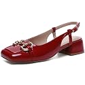 Mostrin Mary Jane Shoes Women Slingback Chunky